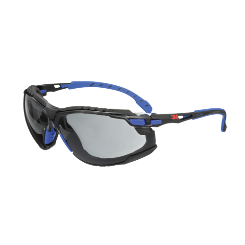 Ensemble de lunettes de s&eacute;curit&eacute; Solus, Lentille Fum&eacute;e, Antibu&eacute;e, R&eacute;pond ou surpasse la norme CSA Z94.3 Auto-Cam