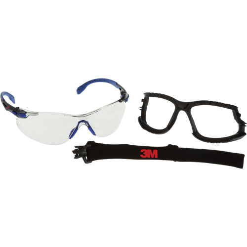 Solus Safety Glasses Kit, Indoor/Outdoor Lens, Anti-Fog, Meets/Exceeds CSA Z94.3 Auto-Cam