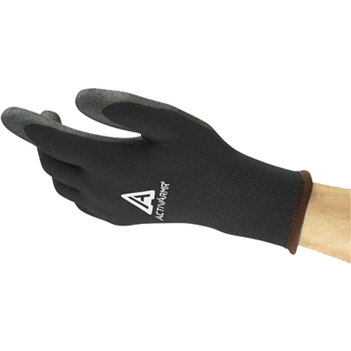 Gants thermiques ActivArmr 97-631 pour un usage moyen, 7/Petit, R&ecirc;vetement Mousse de PVC, Calibre 10, Enveloppe en Nylon Auto-Cam