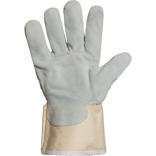 Endura&reg; Cut-Resistant Gloves, Small, Split Leather Palm Auto-Cam