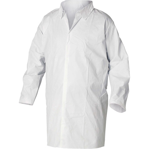 Blouse de laboratoire KleenGuard A20, SMS, Blanc, 2T-Grand Auto-Cam