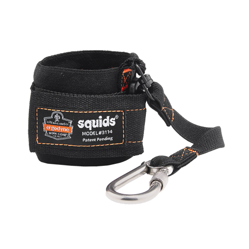 Squids&reg; 3114 Pull-On Wrist Lanyard with Carabiner Auto-Cam