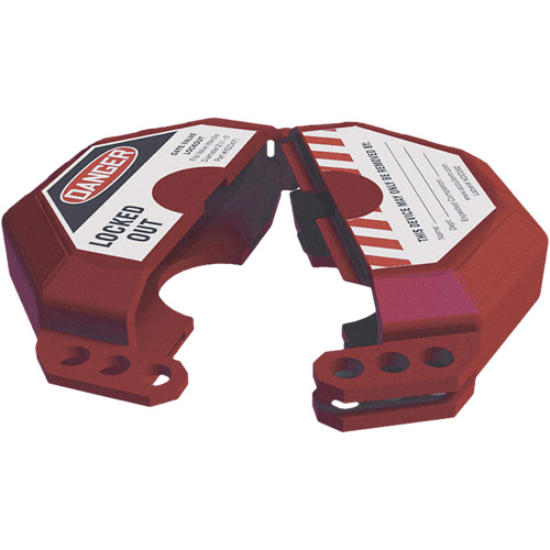 Stopout&reg; Valve Handle Lockout, Gate Type Auto-Cam