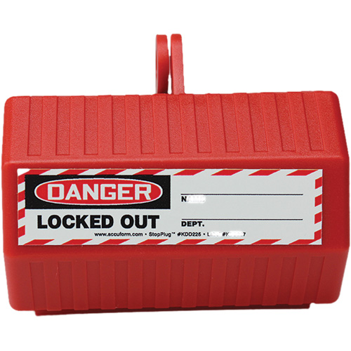 Stopout&reg; StopPlug Lockout, Plug Type Auto-Cam