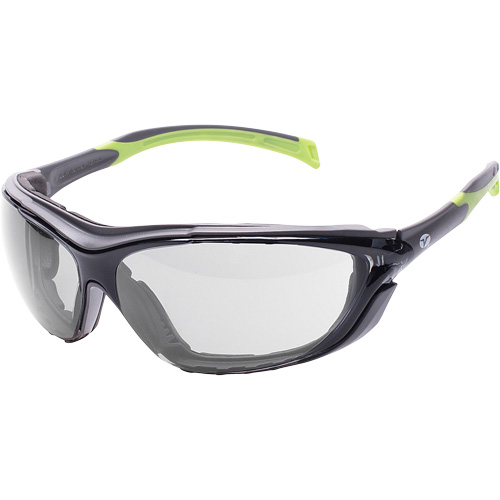 Veratti&reg; Primo Safety Glasses, Grey/Smoke Lens, Anti-Fog, ANSI Z87+/Meets/Exceeds CSA Z94.3 Auto-Cam