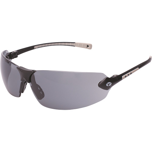 Lunettes de s&eacute;curit&eacute; Veratti 429, Lentille Grise/fum&eacute;e, Antibu&eacute;e, ANSI Z87+/R&eacute;pond ou surpasse la norme CSA Z94.3 Auto-Cam