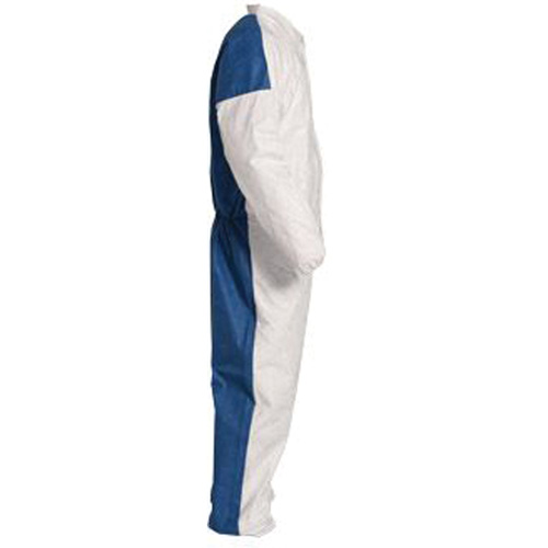 Coveralls, Medium, White, Tyvek&reg; 400 D Auto-Cam