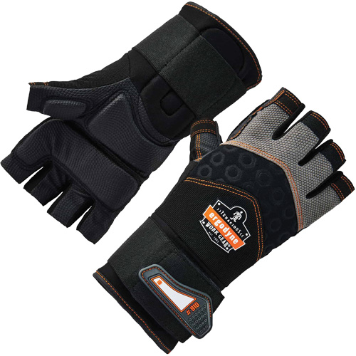 Gant contre les impact ProFlex 910, Petit, Paume en Synth&eacute;tique, Poignet Boucle et crochet Auto-Cam