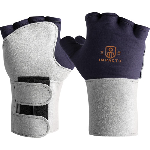 Anti-Impact Glove with Wrist Support, Cotton, Left Hand, X-Small Auto-Cam