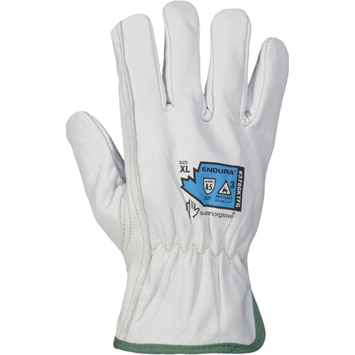 Endura&reg; Cut-Resistant Arc Flash Gloves, X-Small, 10" L, 36 cal/cm², Level 3, NFPA 70E Auto-Cam