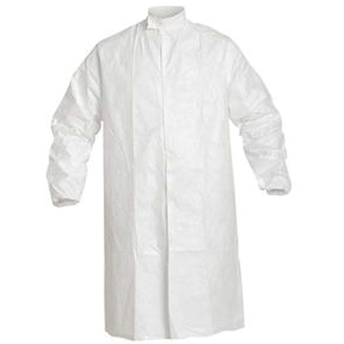 Blouse de laboratoire, Tyvek IsoClean, Blanc, Petit Auto-Cam