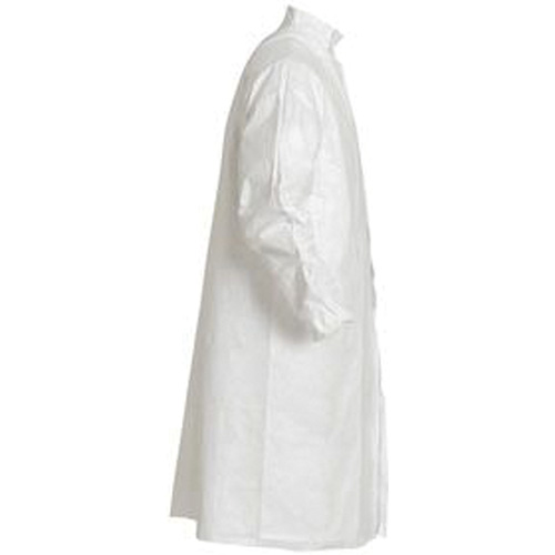 Blouse de laboratoire, Tyvek IsoClean, Blanc, Petit Auto-Cam