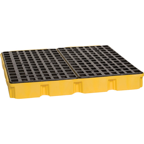 Modular Spill Platform, 60.5 US gal. Spill Capacity, 51.5" x 51.5" x 6.5" Auto-Cam