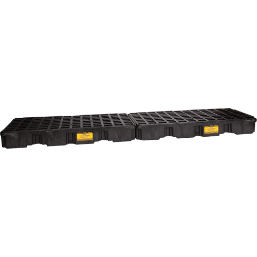 Modular Spill Platform, 60.5 US gal. Spill Capacity, 26.5" x 103.5" x 6.5" Auto-Cam