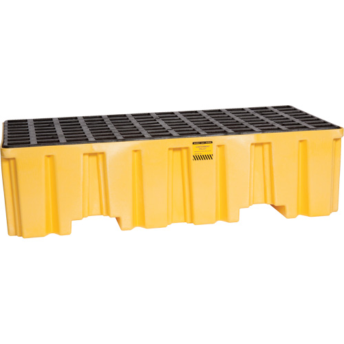 Spill Containment Pallet, 66 US gal. Spill Capacity, 26.25" x 51" x 13.75" Auto-Cam