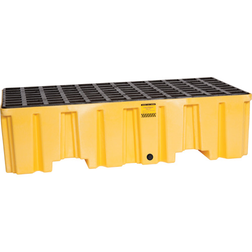 Spill Containment Pallet, 66 US gal. Spill Capacity, 26.25" x 51" x 13.75" Auto-Cam
