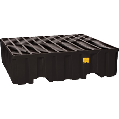 Spill Containment Pallet, 132 US gal. Spill Capacity, 51" x 52.5" x 13.75" Auto-Cam