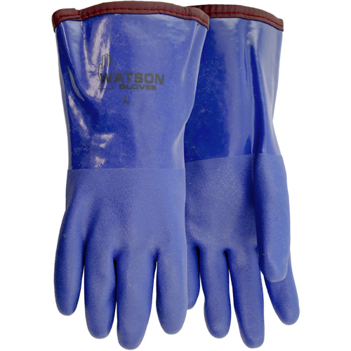 Frost Free Gloves, Size X-Large, 12" L, PVC, Acrylic/Fleece Inner Lining, Winter Weight Auto-Cam