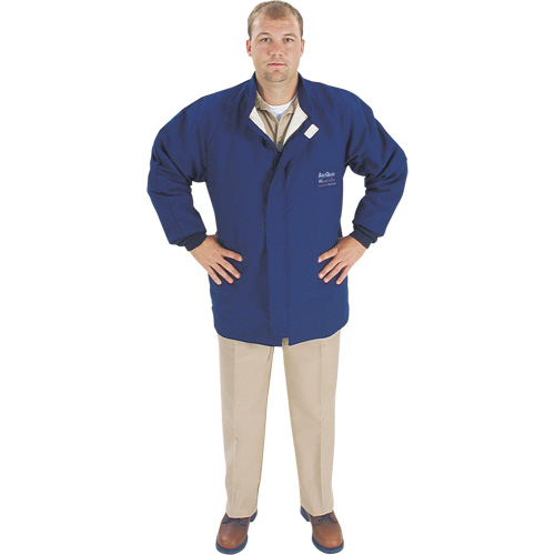 Veste de protection contre l'arc &eacute;lectrique, Moyen, Bleu, 40 cal/cm² Auto-Cam