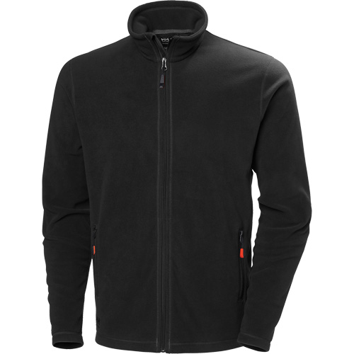 Fleece Jacket, Men's, 2X-Large, Black Auto-Cam