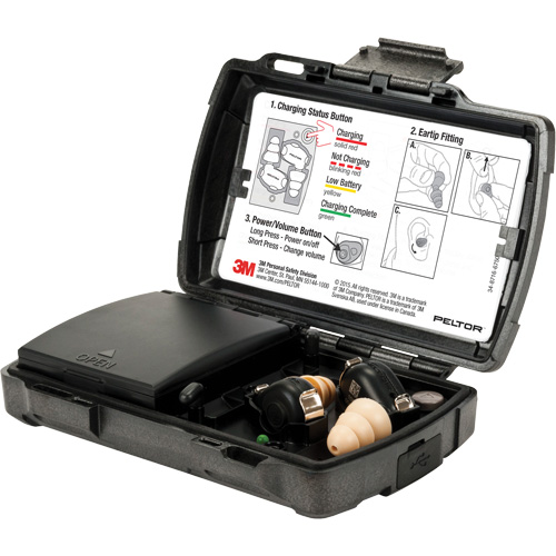 Trousse de bouchons d'oreilles Peltor Tactical TEP-200 Auto-Cam