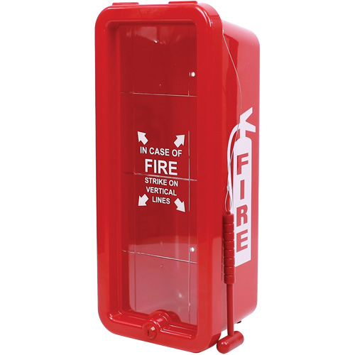 Fire Extinguisher Cabinet, 8" W x 19" H x 6.375" D Auto-Cam
