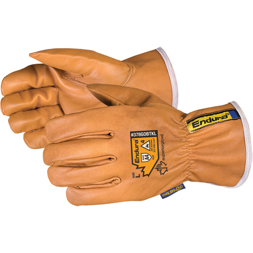 Endura&reg; Winter Driver's Glove, Small, Grain Goatskin Palm, Thinsulate Inner Lining Auto-Cam