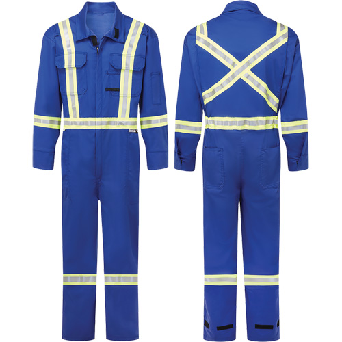 Combinaisons ignifuges 7 oz Avenger, Taille 34, Bleu royal Auto-Cam