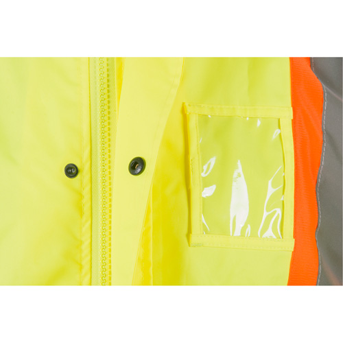 V&ecirc;tements imperm&eacute;ables RZ1000, Polyester, Petit, Jaune lime haute visibilit&eacute; Auto-Cam