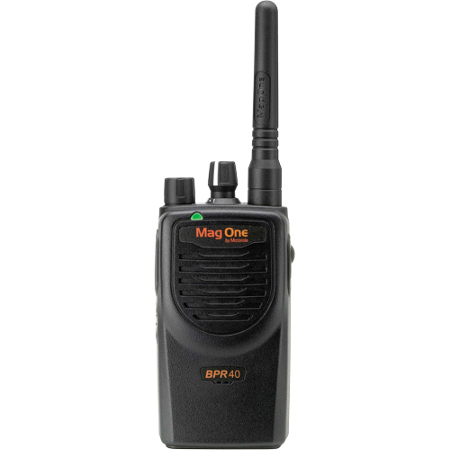 BPR40 Series Portable Radio, UHF/VHF Radio Band, 8 Channels, 300 000 sq. ft. Range Auto-Cam