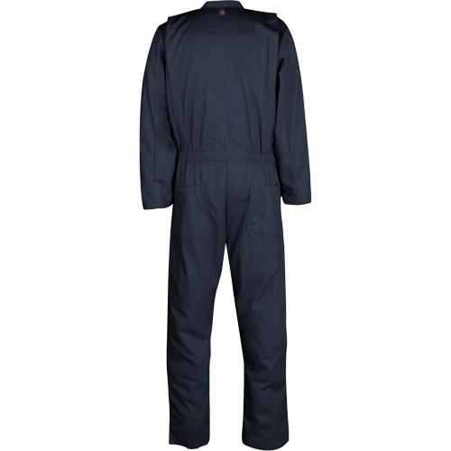 Westex UltraSoft&reg; Unlined Coveralls, Size 34, Navy Blue, 12.4 cal/cm2 Auto-Cam