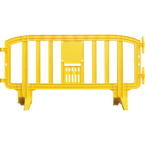 Barricade Movit, Emboîtables, 78" lo x 39" h, Jaune Auto-Cam