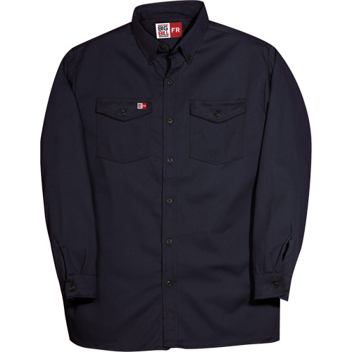 Chemise &agrave; boutons Westex UltraSoft, Moyen (grande taille), Bleu marin Auto-Cam