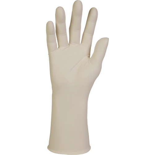 Gants d'examen XTRA-PFE, Grand, Latex, 10 mils, Sans poudre, Blanc, Classe 2 Auto-Cam