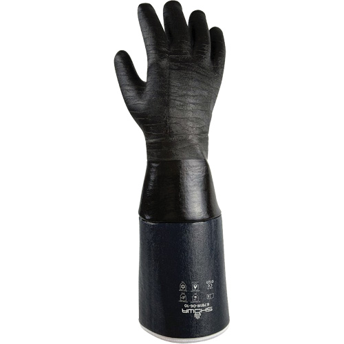 6781R-06-10 Heat Resistant Gloves, Cotton/Neoprene, 10/Large, Protects Up To 500° F (260° C) Auto-Cam