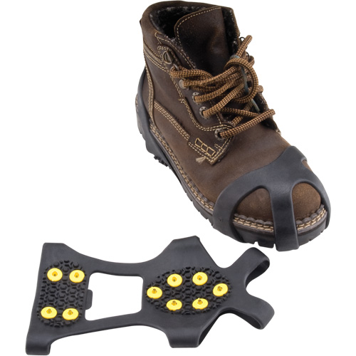 Anti-Slip Spark-Proof Ice Cleats, Brass, Stud Traction, Medium Auto-Cam