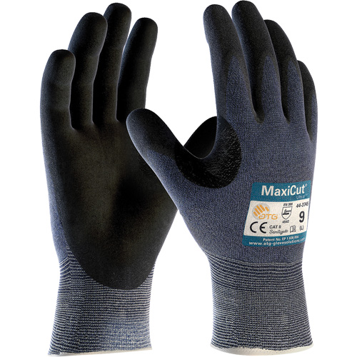 Gants r&eacute;sistant aux coupures ATG MaxiCut Ultra, Taille 3T-Grand, Calibre 15, Rev&ecirc;tement Mousse de nitrile, Enveloppe en PEHP, ASTM ANSI niveau A3/EN 388 niveau 5 Auto-Cam