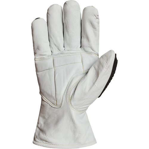 Endura&reg; 378GKGVBE Cut & Impact Resistant Gloves, Small, Goatskin Palm, Driver Cuff Auto-Cam