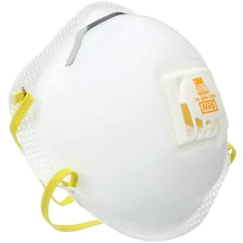 Respirateur contre les particules 8511, N95, Certifi&eacute; NIOSH Auto-Cam