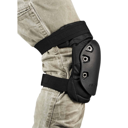 ProFlex&reg; 435HL Comfort Hinged Hard Cap Knee Pads, Hook and Loop Style, Rubber Caps, Foam/Gel Pads Auto-Cam