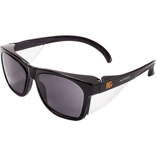 KleenGuard Safety Glasses, Grey/Smoke Lens, Anti-Fog/Anti-Scratch, ANSI Z87+ Auto-Cam