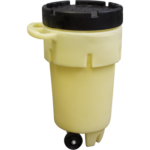 Contenant sur roues Poly-Spillpack, 50 gal. US, Mobile Auto-Cam
