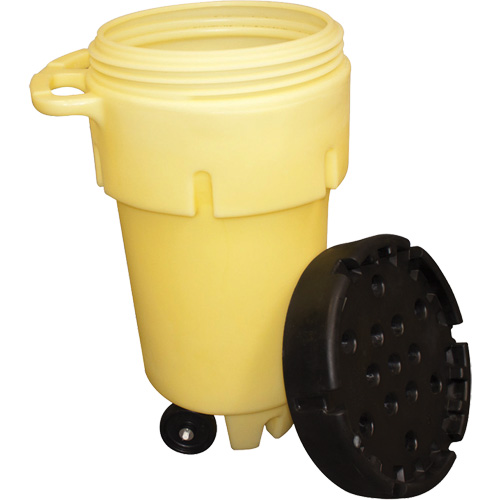 Contenant sur roues Poly-Spillpack, 50 gal. US, Mobile Auto-Cam