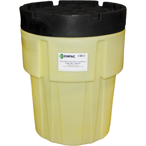 Contenant de contr&ocirc;le des d&eacute;versements Poly-Spillpack, 65 gal. US, Stationnaire Auto-Cam