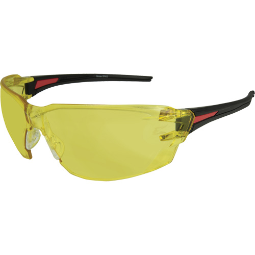 Nevosa Safety Glasses, Yellow Lens, Anti-Scratch, Meets/Exceeds CSA Z94.3 Auto-Cam