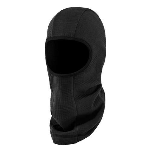 N-Ferno&reg; Dual Hazard Balaclava Face Mask, Black, Fleece Auto-Cam