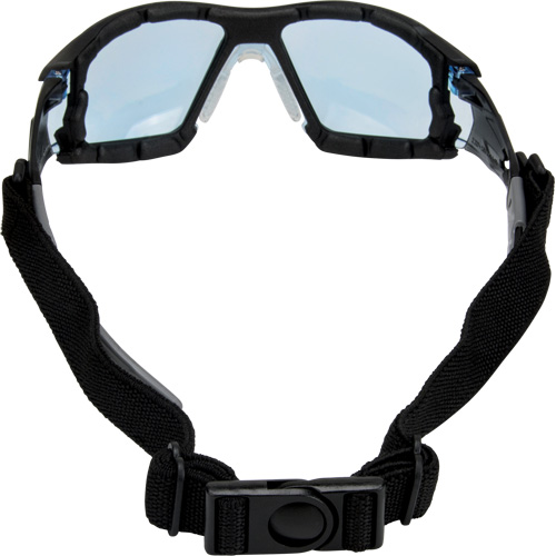 Z2900 Series Safety Glasses with Foam Gasket, Blue Lens, Anti-Scratch, ANSI Z87+/Meets/Exceeds CSA Z94.3 Auto-Cam