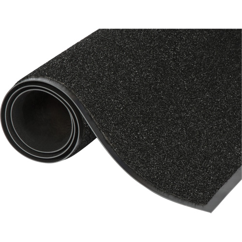Tapis d'accueil Jasper, Grattoir, 4' x 6' x 5/16", Noir Auto-Cam