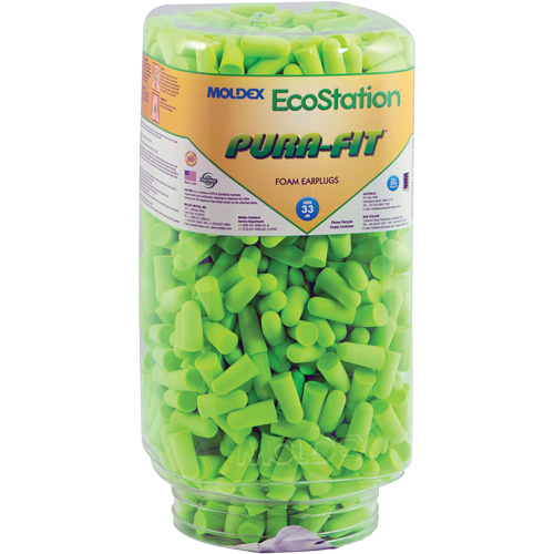 Recharge de bouchons d'oreilles Pura-Fit pour EcoStation, Vrac - Contenant Auto-Cam