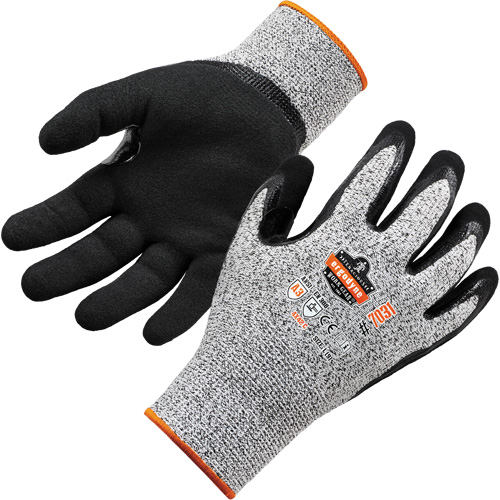 Gants ProFlex tr&egrave;s r&eacute;sistant aux coupures, Taille Petit, Calibre 13, Rev&ecirc;tement Nitrile, Enveloppe en PEHP, ASTM ANSI niveau A3 Auto-Cam